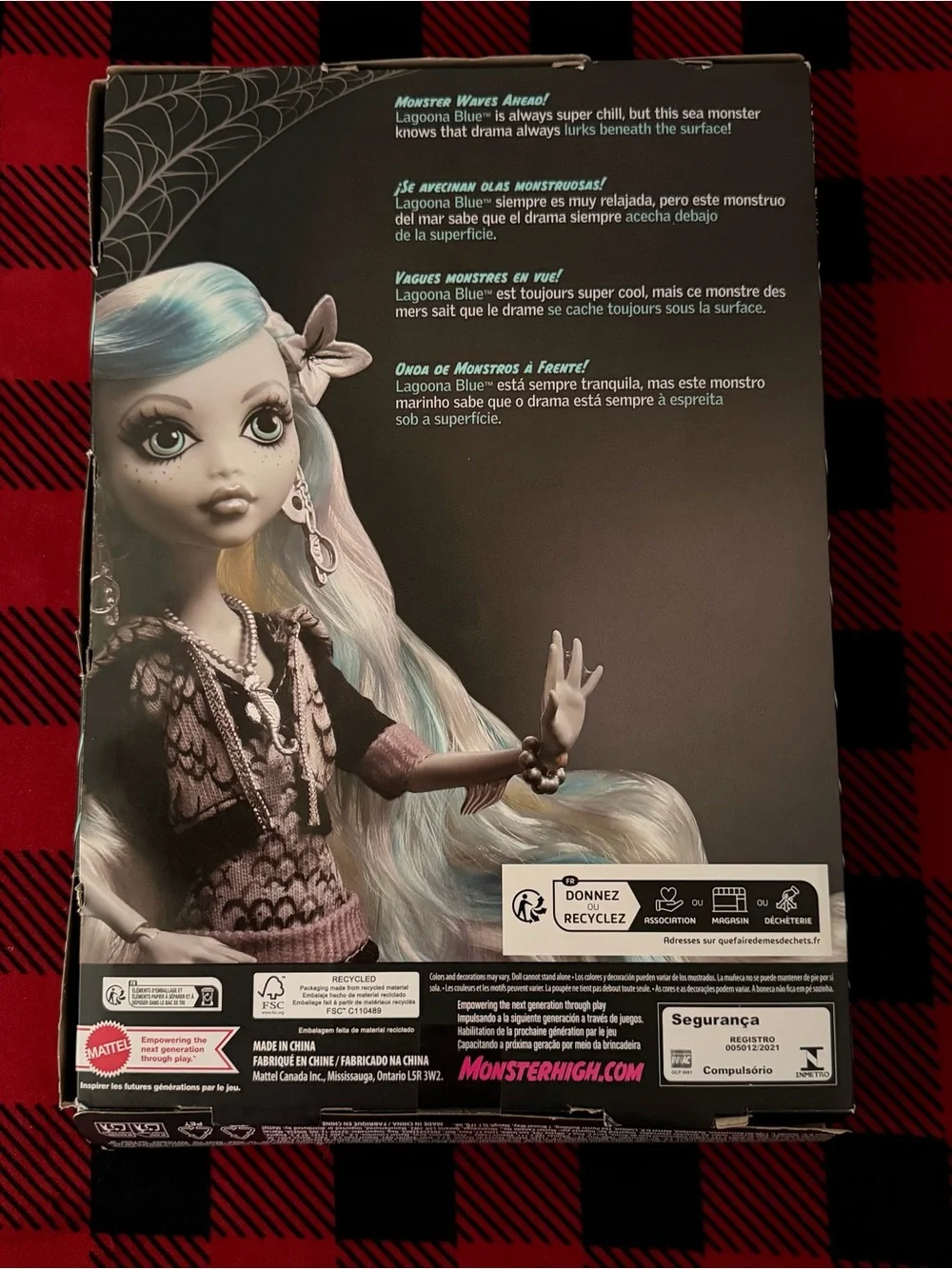 Monster High Reel Drama Lagoona Blue Doll
